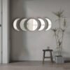 717MPqCx0JL._AC_SL1500 5 Pieces Acrylic Mirror Wall Stickers Natural Wall Decor Self Adhesive Mirrors Stickers Moon Phase Mirror Bohemian Wall Decoration for Home Living Room Bathroom Bedroom Decor (20cm)