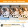 Vanity Lights for Mirror LED Makeup Light Strip with 3 Color Temperature Lighting Modes and Dimmable Stick on Vanity Bathroom Mirror,Ultra Bright (Mirror Not Included)