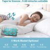 ALANAS Digital Alarm Clock with Dual Alarms, Mirror LED Bedroom Alarm Clocks for Kids, Adjustable Brightness, Snooze, 2 USB Ports for Cellphone Charging, 12/24 Hour Display.