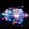 71r2L5PUZXL._AC_SL1500 Mandiq 4 Pack Fairy Lights Battery Operated, String Lights 10ft 30 LEDs, Flashing and Constant Light Mode, Silver Wire Mini Lights for Festival, Christmas Decoration, Multicolor…