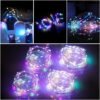 81uqOxKQLHL._AC_SL1500 Mandiq 4 Pack Fairy Lights Battery Operated, String Lights 10ft 30 LEDs, Flashing and Constant Light Mode, Silver Wire Mini Lights for Festival, Christmas Decoration, Multicolor…