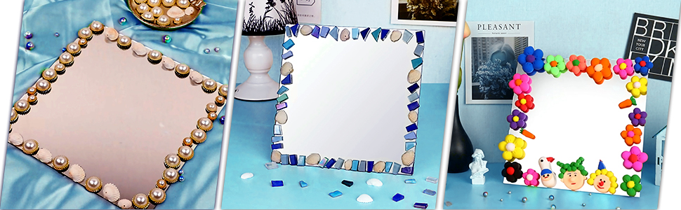 Home mirror decoration